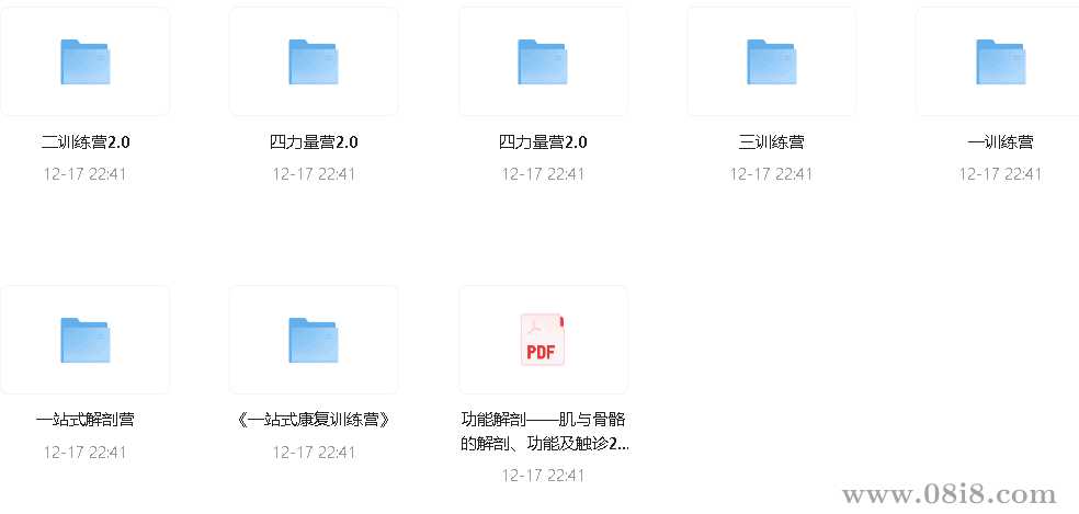 凯圣王《健身训练营全套课程 (一二三四) 》