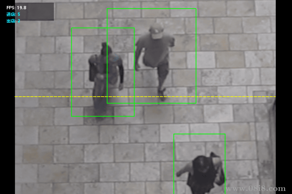 客流统计软件（出店入店）