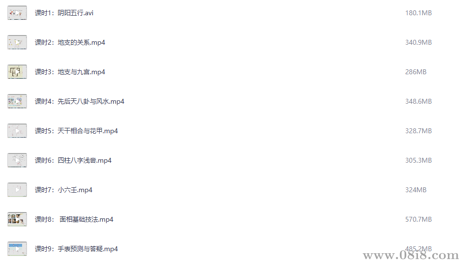 [免费]小六壬预测术筑基课9集