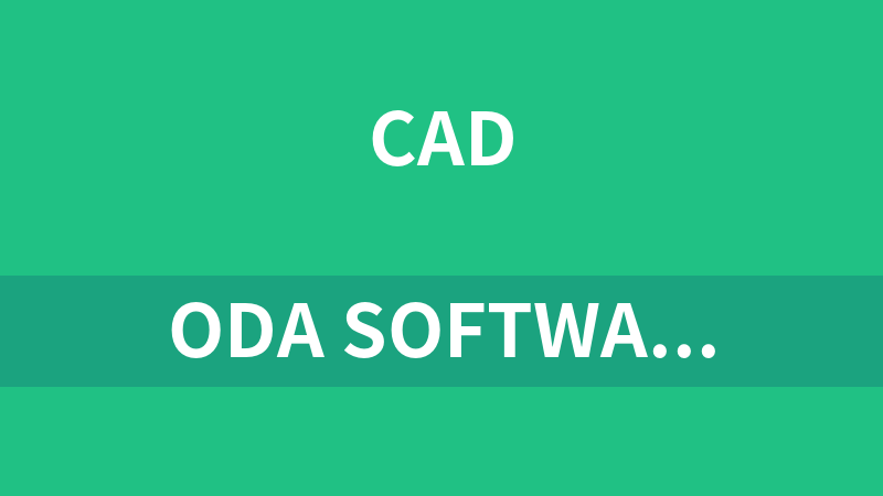 ODA Software DWGDirect3.7