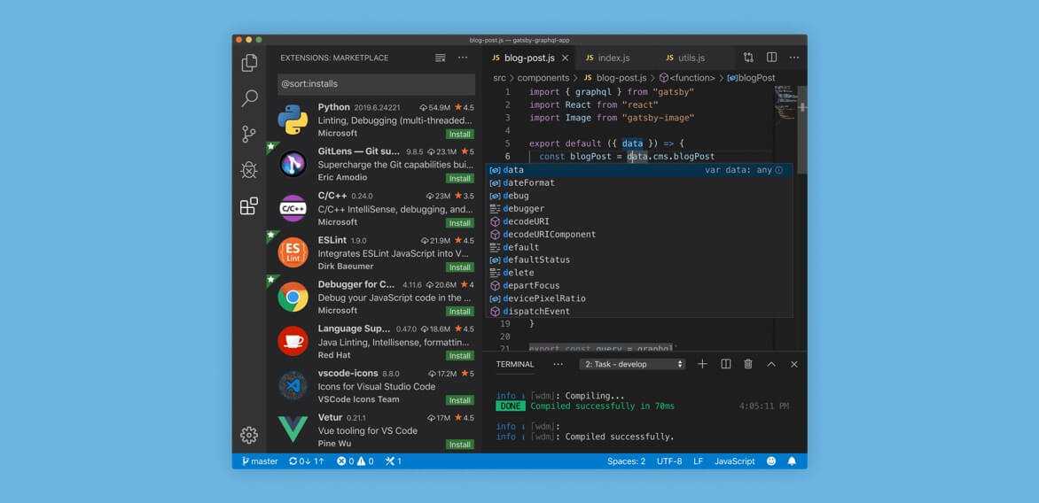 免费开源的现代化轻量级代码编辑器Visual Studio Code