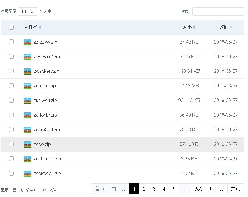 8800个压缩包