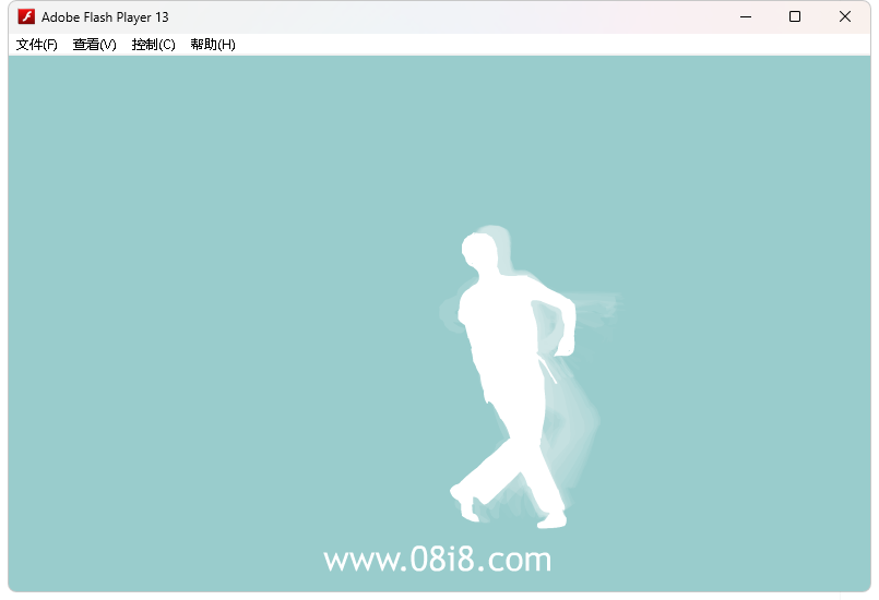 跳芭蕾舞的男人flash动画源码（fla）