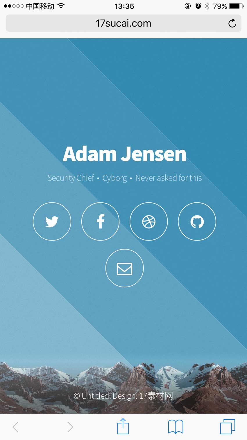 html5 css3适用于手机端网站入口引导页模板_html单页模板