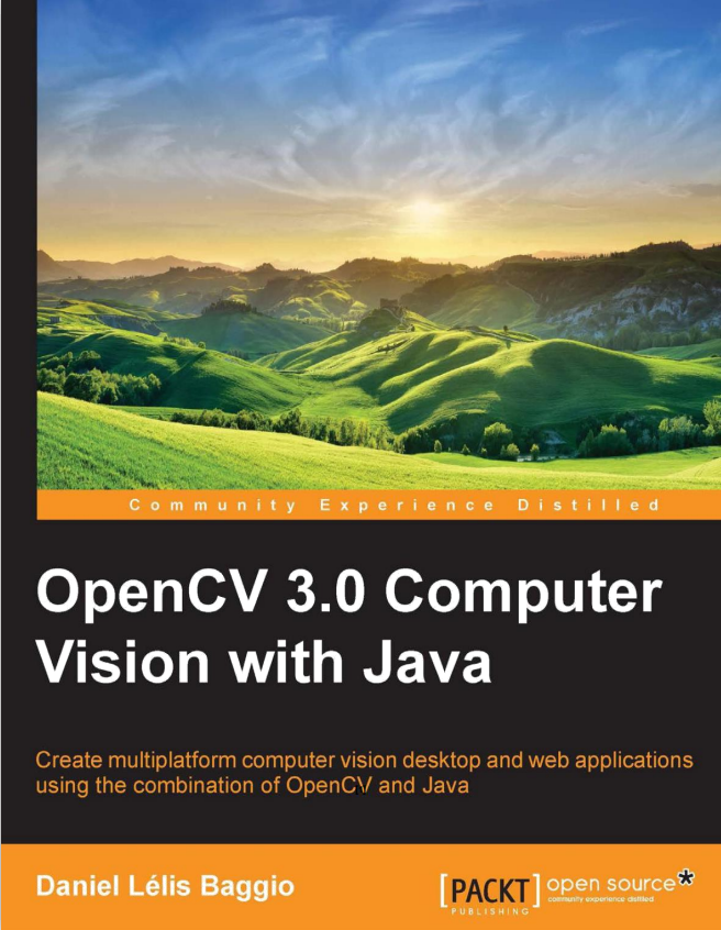 OpenCV3.0 Computer Vision with Java 中文PDF