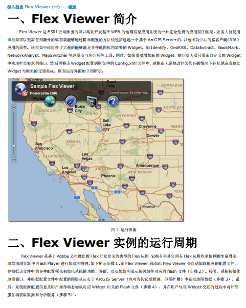 深入浅出Flex Viewer 中文