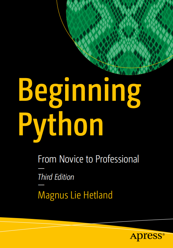 Python基础教程第3版 英文原版pdf_Python教程