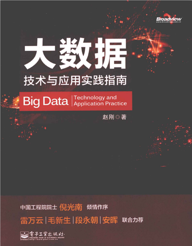 大数据 技术与应用实践指南 中文PDF