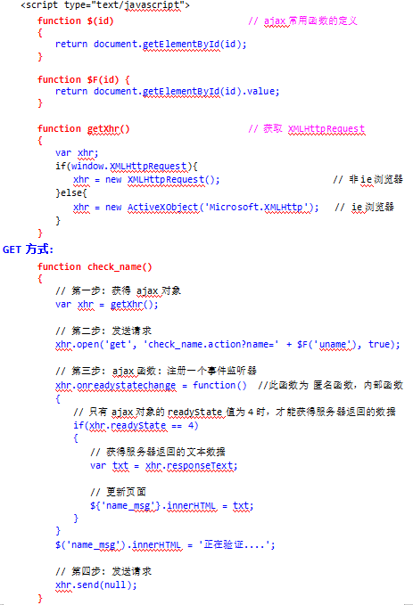 AJAX（用法总结 精华版） 中文_前端开发教程