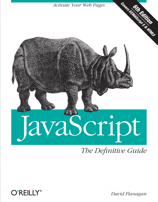 javascript权威指南（第6版） 英文原版PDF_前端开发教程