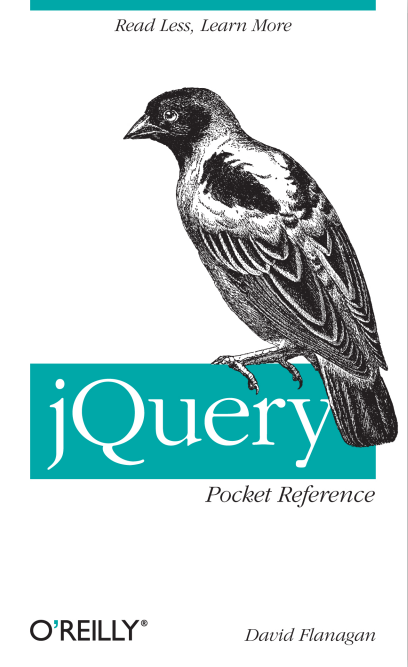 jQuery袖珍参考手册 英文pdf_前端开发教程