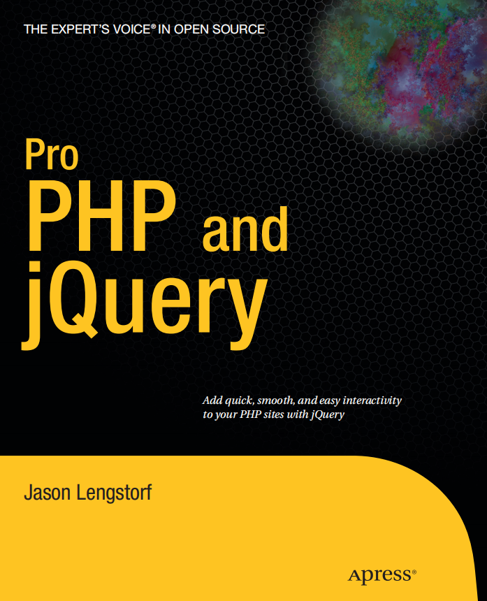 Pro PHP and jQuery 英文pdf_前端开发教程