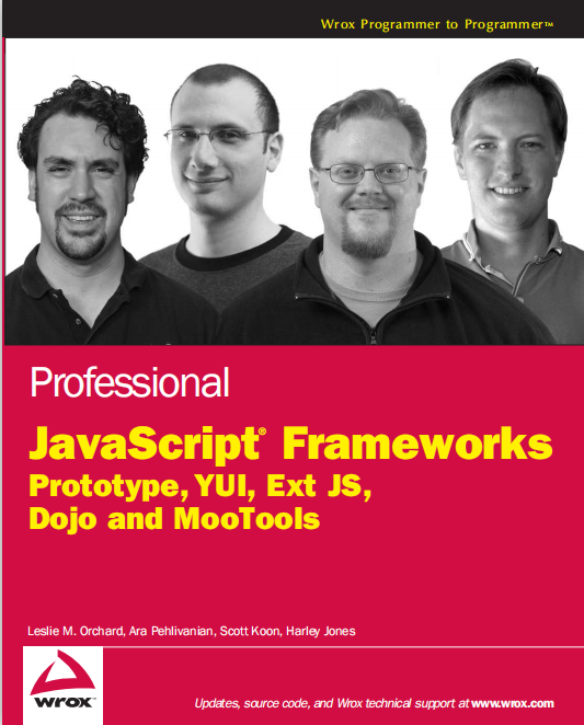 Professional javascript frameworks 英文pdf_前端开发教程