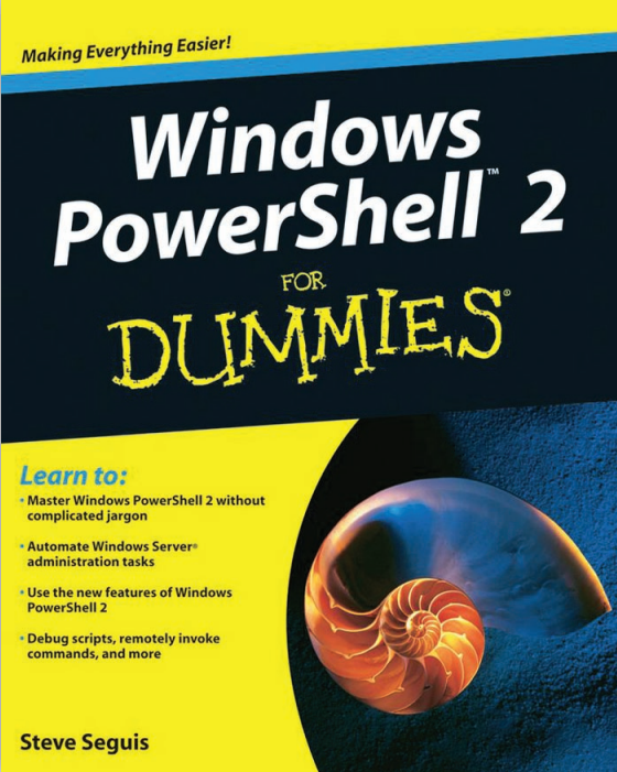 Windows PowerShell 2 For Dummies 英文版_操作系统教程