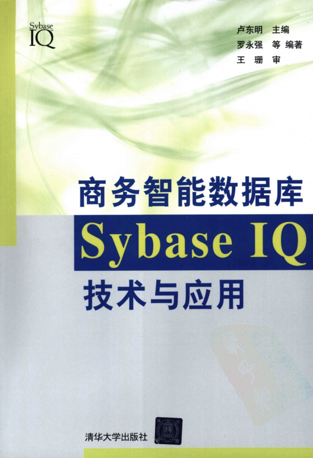 商务智能数据库Sybase+IQ技术与应用_数据库教程