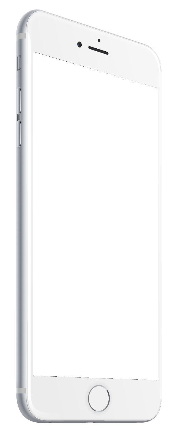 立体放置苹果手机空白框图片