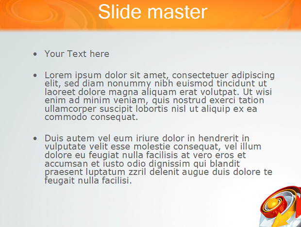 立体箭头PPT模板