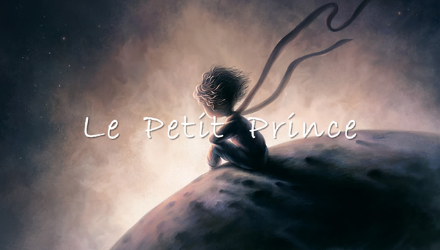 奇幻动画电影《小王子》主题ppt模板