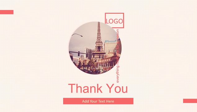 极简扁平化时尚小清新工作总结报告ppt模板