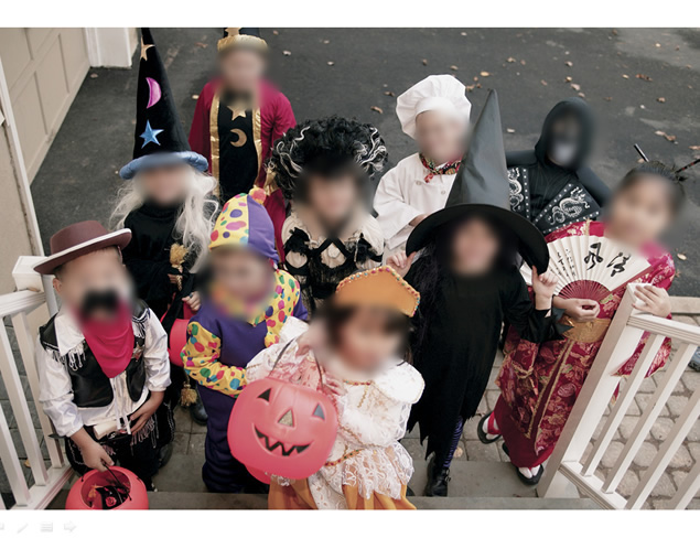 AllHallow\\'sDay 清晰配图万圣节ppt模板