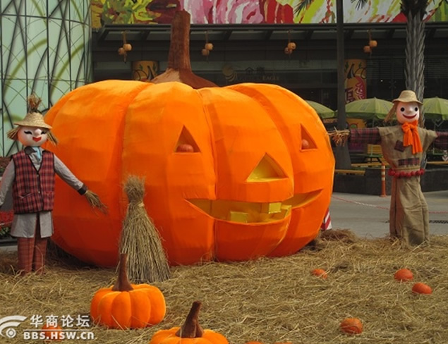 AllHallow\\'sDay 清晰配图万圣节ppt模板