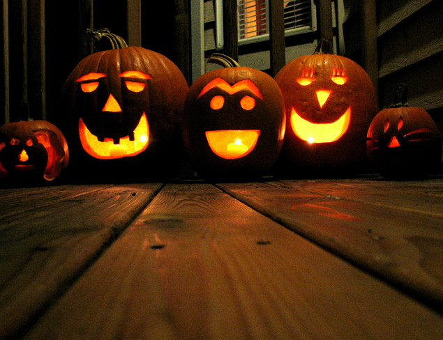 AllHallow\\'sDay 清晰配图万圣节ppt模板